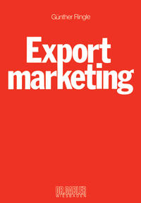 Vorderes Coverbild Exportmarketing