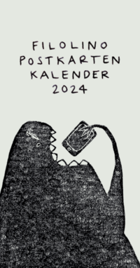 Vorderes Coverbild Filolino Postkartenkalender 2024