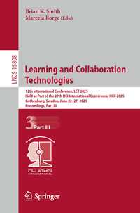 Vorderes Coverbild Learning and Collaboration Technologies