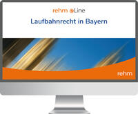 Vorderes Coverbild Laufbahnrecht in Bayern online