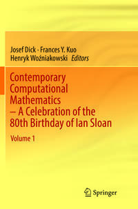 Vorderes Coverbild (hohe Qualität) Contemporary Computational Mathematics - A Celebration of the 80th Birthday of Ian Sloan
