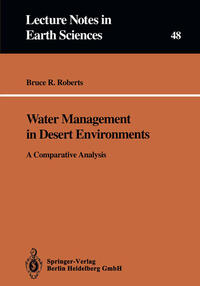 Vorderes Coverbild Water Management in Desert Environments