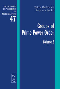Vorderes Coverbild Groups of Prime Power Order. Volume 2