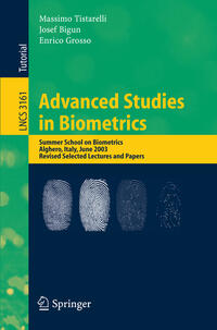 Vorderes Coverbild Advanced Studies in Biometrics