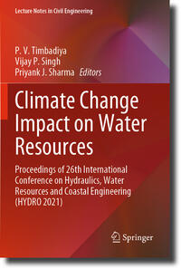 Vorderes Coverbild Climate Change Impact on Water Resources