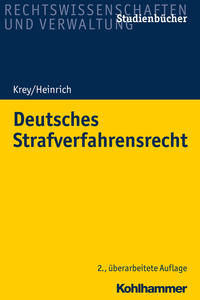 Vorderes Coverbild Deutsches Strafverfahrensrecht