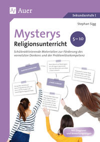 Vorderes Coverbild Mysterys Religionsunterricht 5-10
