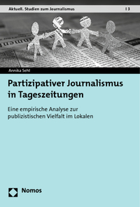 Vorderes Coverbild Partizipativer Journalismus in Tageszeitungen