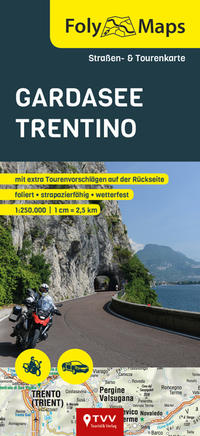 Vorderes Coverbild FolyMaps Gardasee Trentino 1:250 000
