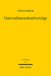 Vorderes Coverbild Unternehmenskaufverträge