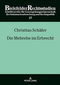 Vorderes Coverbild Die Mehrehe im Erbrecht