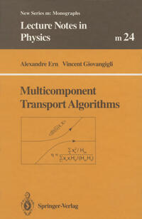 Vorderes Coverbild Multicomponent Transport Algorithms