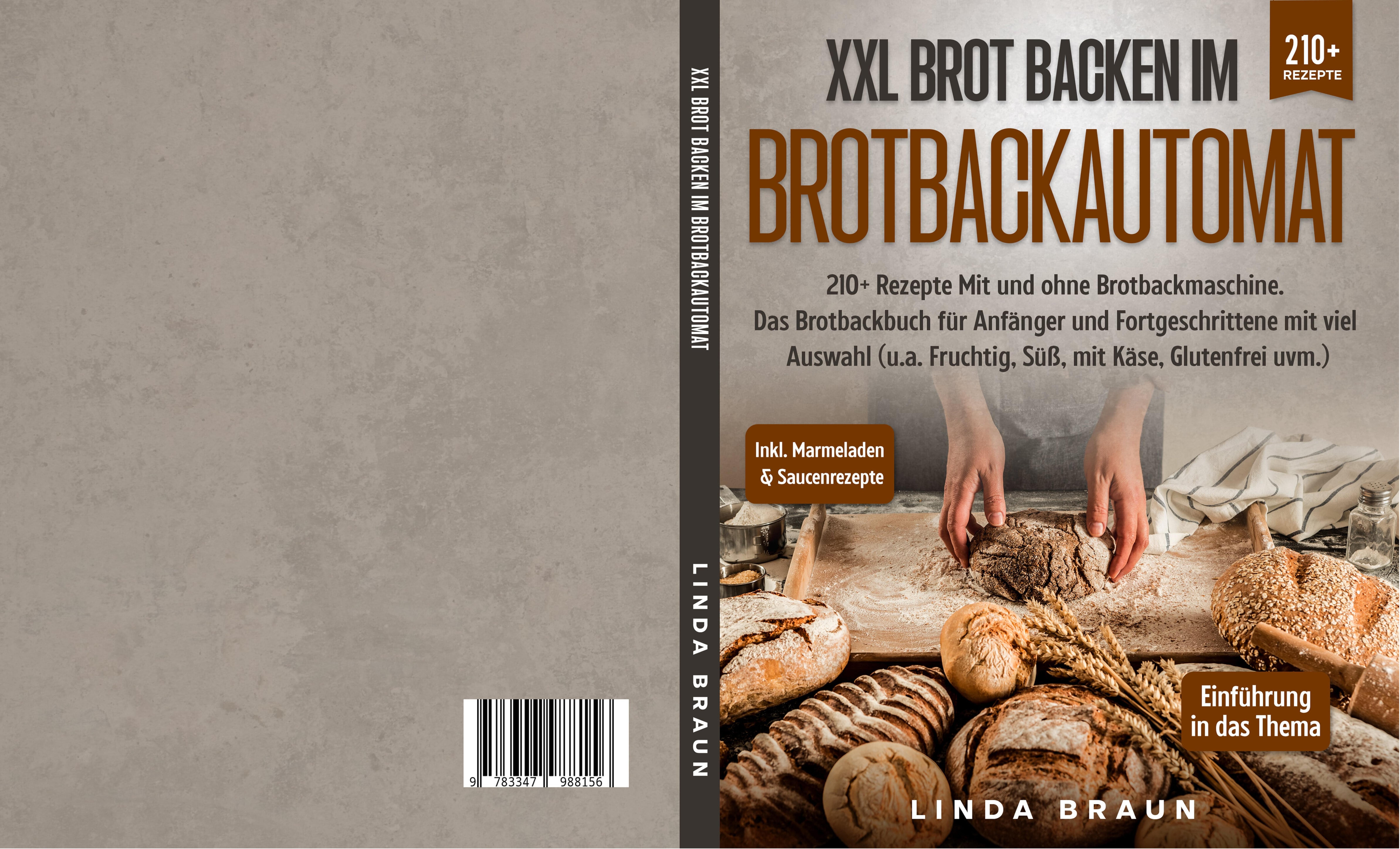 Gesamtes Coverbild XXL Brot backen im Brotbackautomat