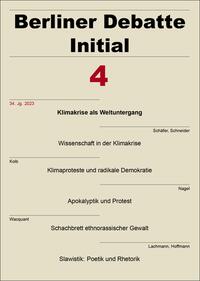 Vorderes Coverbild Berliner Debatte Initial 34 (2023) 4