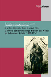 Vorderes Coverbild Gotthold Ephraim Lessings ›Nathan der Weise‹ im Kulturraum Schule (1830–1914)