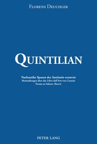Vorderes Coverbild Quintilian