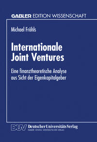 Vorderes Coverbild Internationale Joint Ventures