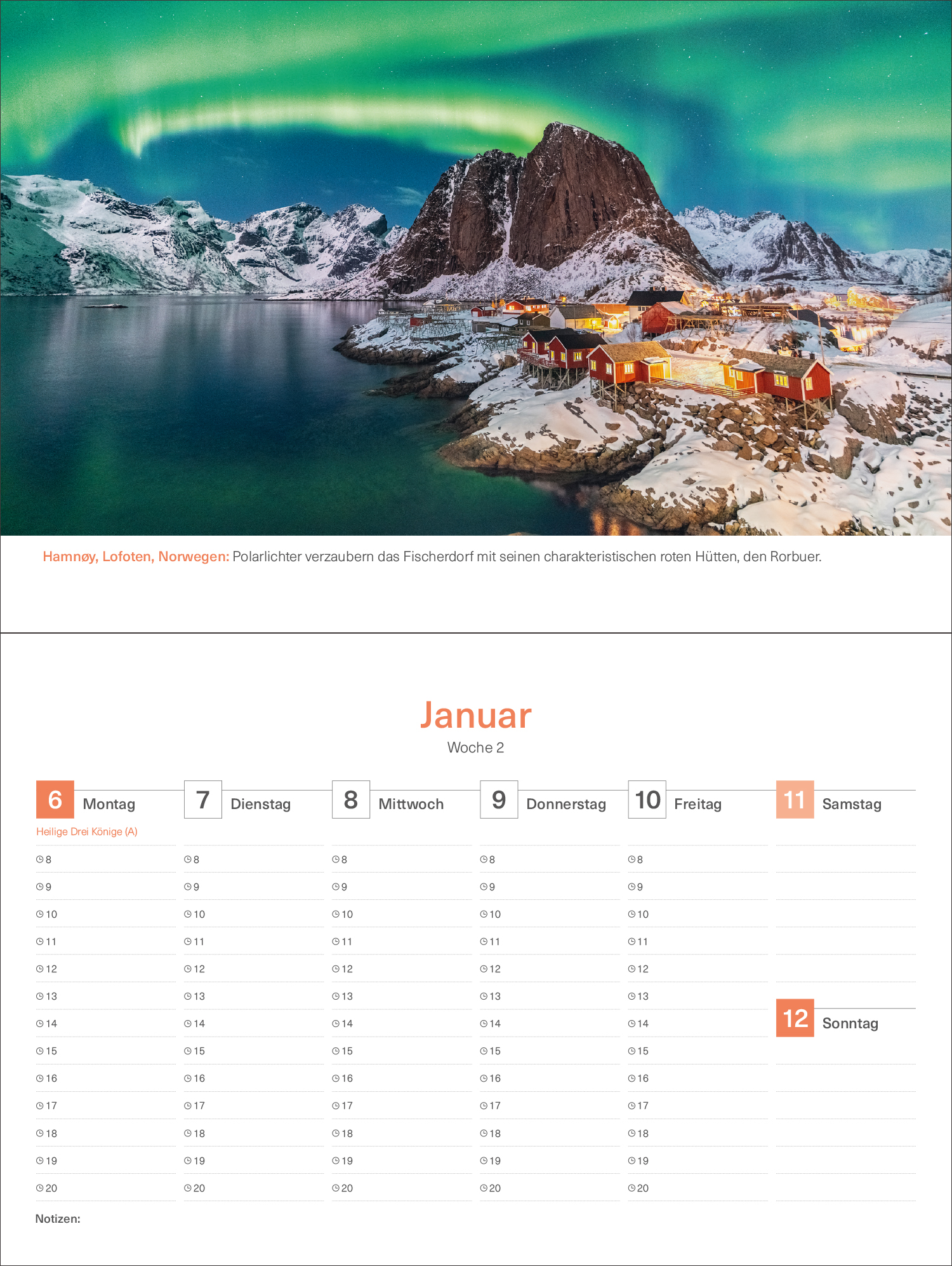 Beispielinhalt (Bild) Happy Weekend in Europa - KUNTH Tischkalender 2025