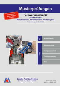 Vorderes Coverbild Musterprüfungsordner Feinwerkmechanik