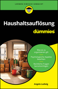 Vorderes Coverbild Haushaltsauflösung für Dummies
