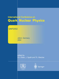 Vorderes Coverbild Refereed and selected contributions from International Conference on Quark Nuclear Physics