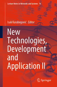 Vorderes Coverbild New Technologies, Development and Application II
