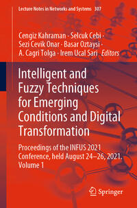 Vorderes Coverbild Intelligent and Fuzzy Techniques for Emerging Conditions and Digital Transformation