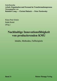 Vorderes Coverbild Nachhaltige Innovationsfähigkeit von produzierenden KMU