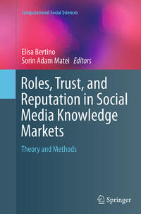 Vorderes Coverbild Roles, Trust, and Reputation in Social Media Knowledge Markets