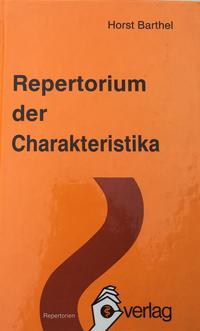 Vorderes Coverbild Repertorium der Charakteristika