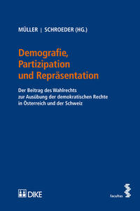 Vorderes Coverbild Demografie, Partizipation und Repräsentation