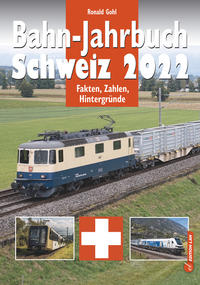 Vorderes Coverbild Bahn-Jahrbuch Schweiz 2022