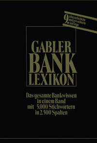 Vorderes Coverbild Bank-Lexikon