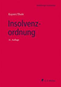 Vorderes Coverbild Insolvenzordnung