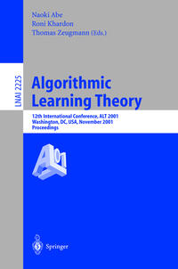 Vorderes Coverbild Algorithmic Learning Theory