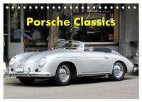 Vorderes Coverbild Porsche Classics (Tischkalender 2025 DIN A5 quer), CALVENDO Monatskalender