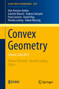 Vorderes Coverbild Convex Geometry