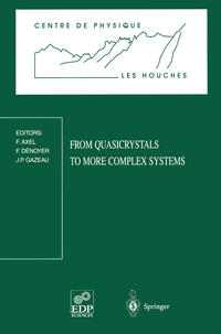 Vorderes Coverbild From Quasicrystals to More Complex Systems