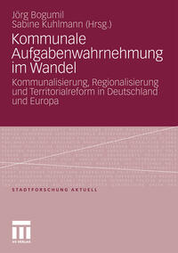 Vorderes Coverbild Kommunale Aufgabenwahrnehmung im Wandel