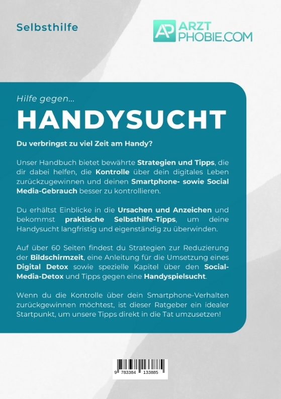 Rückseitencover Handysucht überwinden