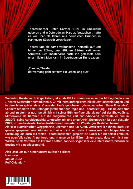 Rückseitencover . . . ungeschminkt . . . ungeAHNt