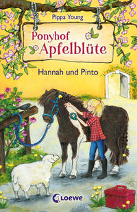 Vorderes Coverbild Ponyhof Apfelblüte (Band 4) - Hannah und Pinto