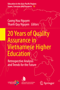 Vorderes Coverbild 20 Years of Quality Assurance in Vietnamese Higher Education