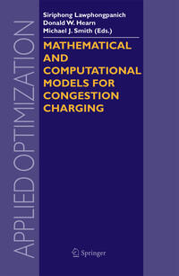 Vorderes Coverbild Mathematical and Computational Models for Congestion Charging