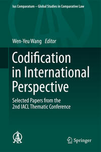 Vorderes Coverbild Codification in International Perspective