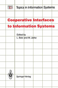 Vorderes Coverbild Cooperative Interfaces to Information Systems
