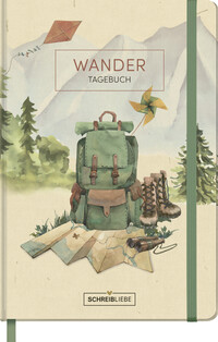 Vorderes Coverbild Wandertagebuch-Rucksack