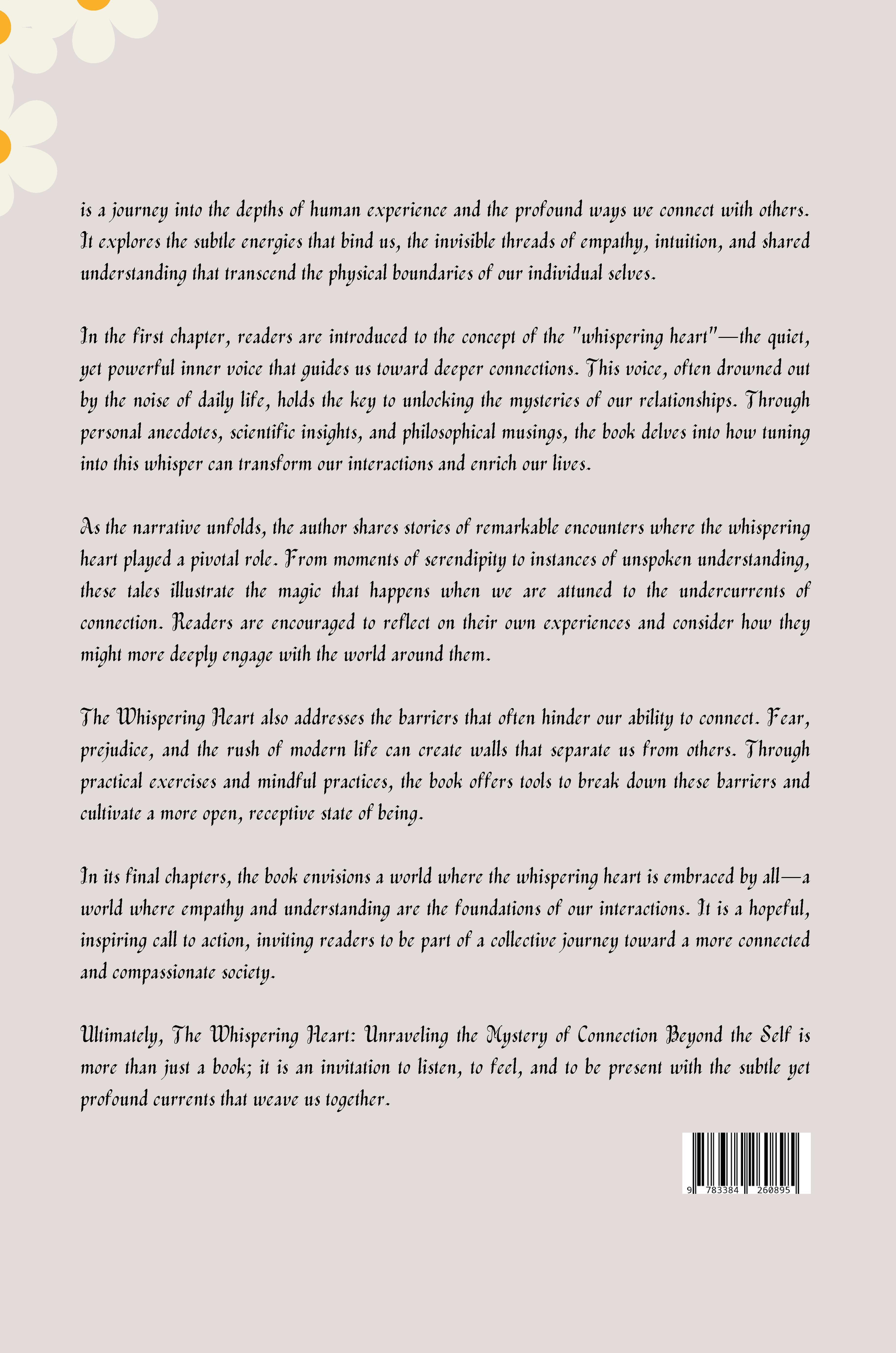 Rückseitencover The Science of Connection: A Study of Heart-Centered Attention and its Impact on Relationships