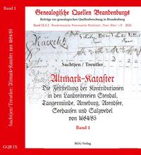Vorderes Coverbild Altmark-Kataster 1684/85
