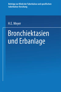 Vorderes Coverbild Bronchiektasien und Erbanlage